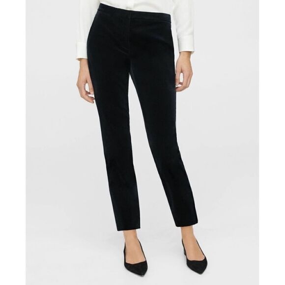 Theory tailored trouser velvet black - Picture 1 of 6
